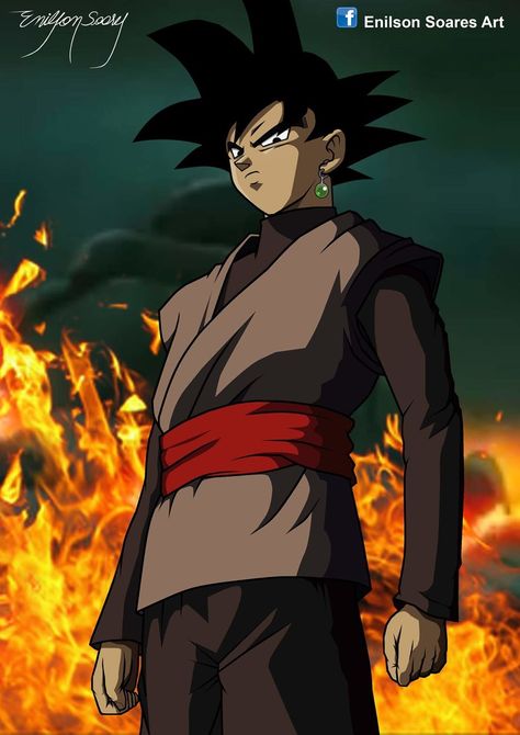 Goku Black Smile, Black Goku Wallpaper, Gohan Black, Goku Black Wallpaper, Dark Goku, Dbz Wallpaper, Evil Goku, Evil Smile, Smile Wallpaper