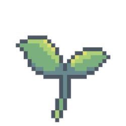 Template Notion, Piskel Art, Plant Icon, Arte 8 Bits, 8bit Art, Pix Art, Pola Sulam, Pixel Art Design, Pixel Art Pattern