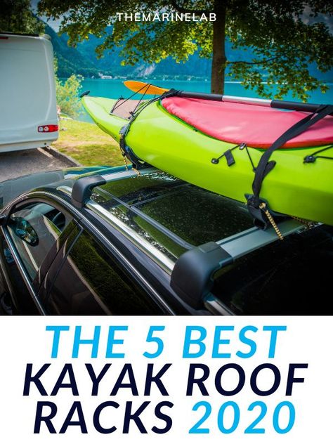 Unless you have a relatively small kayak, it is virtually impossible to store it inside your car. #kayakingadventures #kayakingtrip Kayak Transport, Kayak Rack For Car, Kayak Equipment, Kayak Roof Rack, Kayak For Beginners, Kayak Storage, Kayak Rack, Kayak Adventures, Kayak Trip