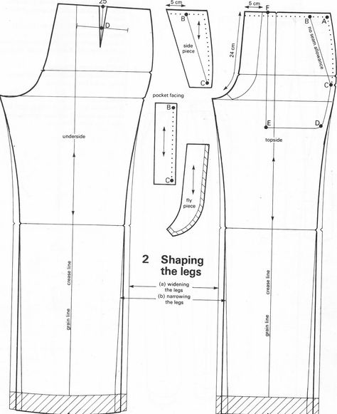 As I mentioned in my last post, I though it might be interesting to walk you through the process of drafting a pair of men's trousers from a... Men Trousers Pattern, Trouser Pants Pattern, Pants Pattern Free, Mens Jacket Pattern, Dress Pants Men, Men Pants Pattern, Patterned Dress Pants, Pants Tutorial, Trousers Pattern