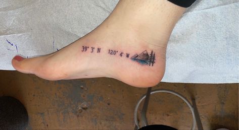 Keuka Lake Tattoo, Lake Tahoe Tattoo Ideas, Tahoe Tattoo Ideas, Lake Tahoe Tattoo, Lake Tattoo Ideas, Tahoe Tattoo, Fandom Tattoos, Lake Tattoo, Medium Tattoos