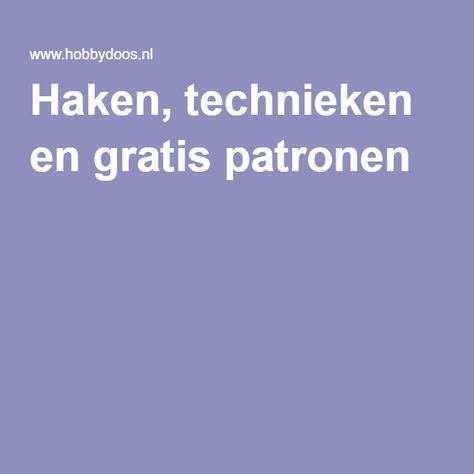 Haken, technieken en gratis patronen Make Your Own Clothes, Tunisian Crochet, Crochet Tutorial, Granny Square, Diy And Crafts, Amigurumi, Plaid, Van, Knitting