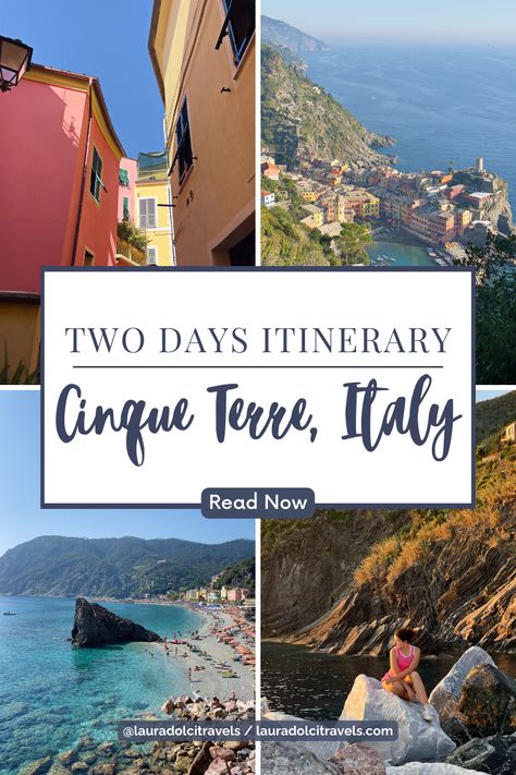 Experience Cinque Terre's true essence! This 2 days in Cinque Terre itinerary smoothly guides you through iconic trails, coastal views, a fun cultural experience, and offers practical tips. 📌 Pin for later!   Things to do in summer | Summer Travel Bucketlist | summer bucket list 2024 | What To Do In Cinque Terre, Cinque Terre Travel Guide, One Day In Cinque Terre, Cinque Terre Hike, Cinque Terre Itinerary, Travel Guide Book, Best Of Italy, Italy Photo, Travel Brochure