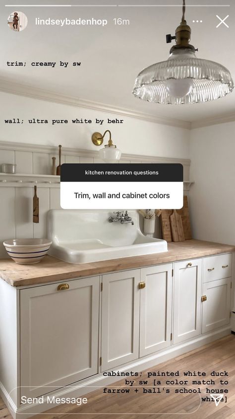 Cabinets Top And Bottom Different Colors, Cream Colored Kitchen Cabinets Paint, White And Greige Kitchen, Painted Wood Kitchen Cabinets, Cream Colored Kitchen Cabinets, Taupe Kitchen Cabinets, Neutral Cabinets, Beige Kitchen Cabinets, Greige Kitchen