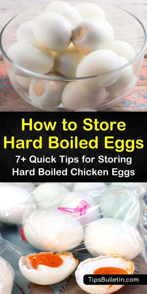 The best way to store all eggs, including hard boiled, is in fridge. How you store eggs in refrigerators depends if they are peeled, unpeeled, raw, or combined in various dishes. #hardboiledeggs #hardcookedeggs #eggs Hard Boiled Egg Diet, Creative Egg Recipes, Peeling Boiled Eggs, Boiled Egg Recipes, Storing Eggs, Peeling Hard Boiled Eggs, Hard Boiled Egg, Pickled Eggs, Hard Cooked Eggs