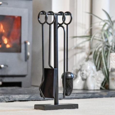 Fireplace Cleaning, Beige Walls Bedroom, Wood Burners, Clean Fireplace, Hanging Basket Brackets, Fireplace Set, Blacksmith Tools, Fireplace Tool Set, Metal Cabinet