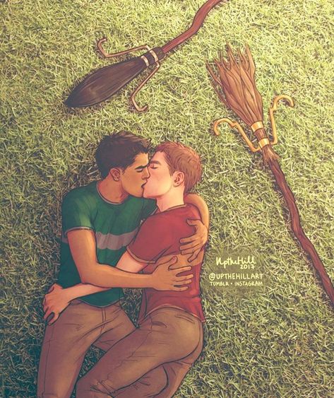 Oliver Wood and Marcus Flint Marcus Flint, Quidditch Pitch, Harry Potter Couples, Percy Weasley, Harry Otter, Harry Potter Friends, Ship Pictures, Funny Naruto Memes, Oliver Wood