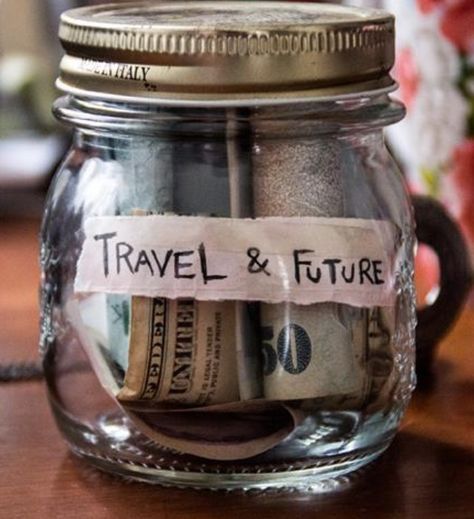 Travel&future By Rachel Yeo. #Travel #plans #SaveUp #TravelTheWorld #Future http://www.pinterest.com/rachiedalonelyg/ Saving Jar Aesthetic, Savings Asthetic Picture, Money Jar Aesthetic, Piggy Bank Aesthetic, Savings Aesthetic, Saving Aesthetic, Saving Money Aesthetic, Frugal Aesthetic, Goals 2025