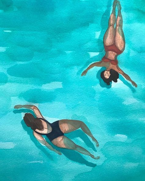 Angela Mckay sur Instagram : Close up details 👀 🐳 Angela Mckay, Art Et Illustration, Illustrators On Instagram, Painting Projects, Painting Inspiration, Art Inspo, Beautiful Art, Watercolor Art, Poster Art