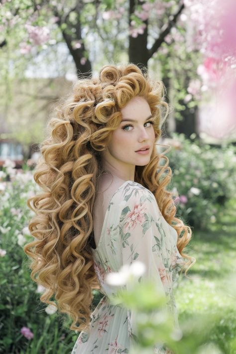 Embrace your curls with this gorgeous long hair style that enhances volume and texture effortlessly. Featuring choppy layers and soft curtain bangs, this look is perfect for summer days or a casual outing. Whether worn down or in a cute half up half down, these curly hairstyles offer a natural, effortless vibe that flatters every face shape. #curlyhairstyles #LongHair Curtain Bangs Long Hair Curly, Curly Hairstyles For Long Hair, Soft Curtain Bangs, Long Hair Style, Choppy Layers, Crimped Hair, Long Hair With Bangs, Hairstyles For Long Hair, Volume Hair