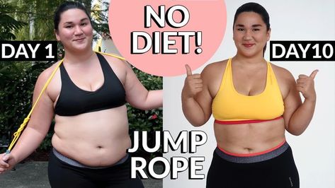 learn how lose weight in just one exercise #fatloss#fatlosstips#fatlossdiet#fatlossathome Losing Weight With Skipping Rope, Losing Weight With Jump Rope, Jumping Rope Beginner, Skipping Rope Before And After, Jump Rope For Fat Loss, What Does Jump Rope Do For You, Jump Rope Results Before And After, Jump Rope Workout For Beginners Challenges, How To Skip Rope For Beginners