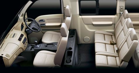 The details of the interiors of the Tata Venture are availabe on the website of the Multi Utility Vehicle. Just go to http://www.tataventure.com/venture-interiors.php Car 8 Seater, Car With 8 Seats, Luxury 8 Seater Car, 11 Seater Car, 6 Seater Car, 9 Seater Car, Big Family Car, 8 Seater Cars, Best Midsize Suv