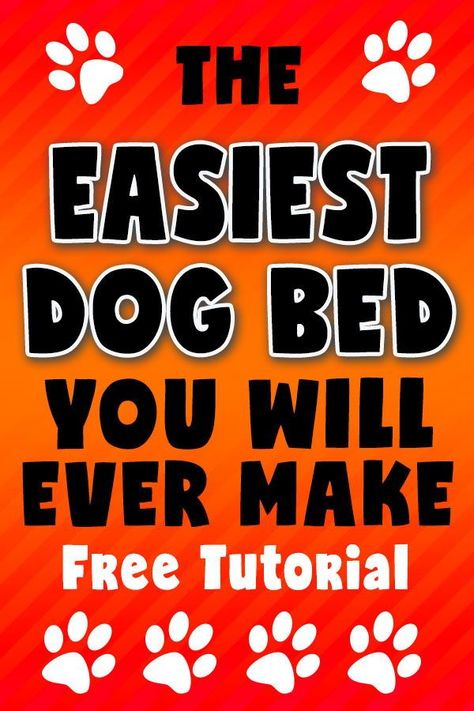 Dog Bed Sewing Pattern, Easy Dog Bed, Pig Treats, Bed Tutorial, Revamp Clothes, Dogs Bed, Diy Cat Bed, Diy Pet Bed, Dogs Diy Projects