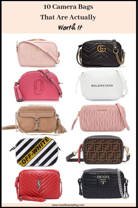 Camera Bags | The 10 Camera Bags That Are Actually Worth It | Gucci Bags | Designer Bags | Cross Body Bag | Travel Beauty Blog Luxury Crossbody Camera Bag, Designer Camera Bag, Cross Body Camera Bag, Crossbody Designer Bag, Cross Body Designer Bags, Cross Body Bags Women, Woman Bag, Gucci Camera Bag, Camera Bag Purse