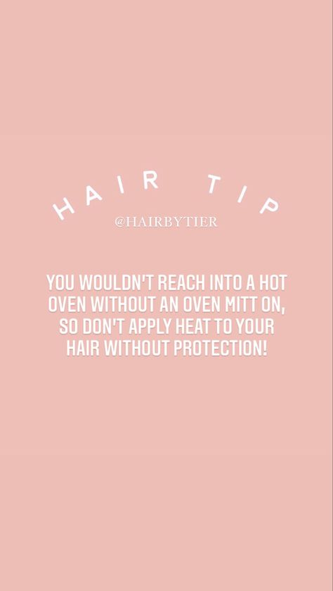 Hair Inspo Quotes, Hairdresser Christmas Quotes, Funny Hair Quotes For Instagram, Hair Tips From Hairstylist, Hair Tips Quotes, Hair Tips Instagram Post, Hair Fun Facts, Hairstylist Business Tips, Beginner Hairstylist Tips