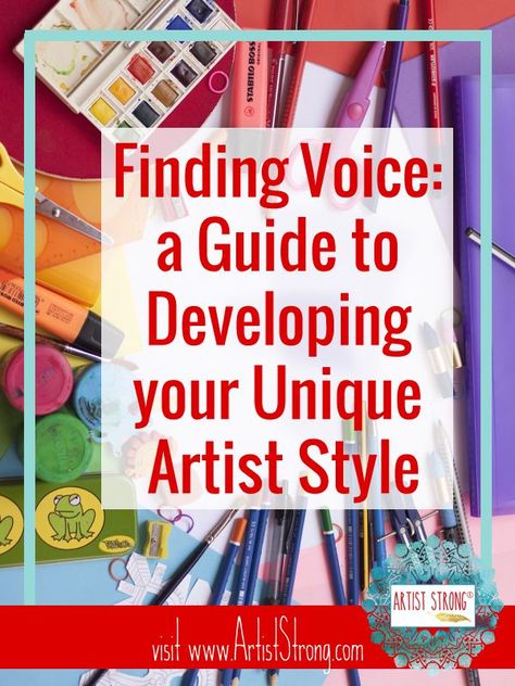 artist style, artist voice, art resources, free art lessons, online art lesson Find Your Artistic Voice, Free Art Classes Online, Frustrated Student, Voice Artist, Artist Resources, Ib Art, Artist Collaboration, Vocal Lessons, Youth Work