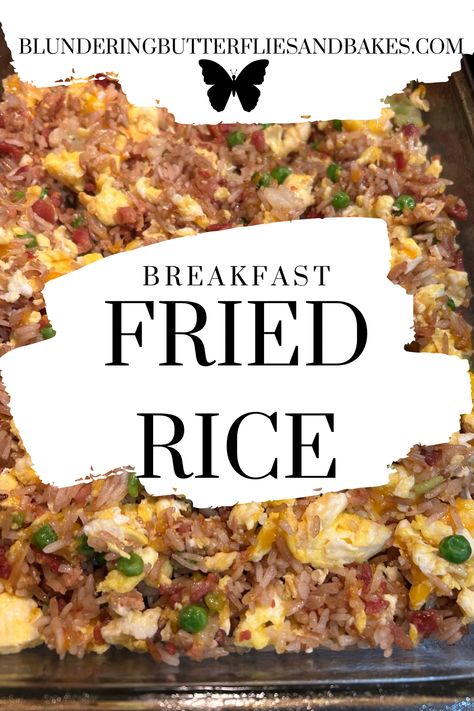 Delicious Breakfast Fried Rice For A Quick Breakfast - Blundering Butterflies and Bakes Rice Breakfast Ideas, Cream Of Rice Recipes Breakfast, Breakfast Rice Recipes, Fried Rice Breakfast, Breakfast With Rice, Breakfast Rice Bowl, Rice Cream Recipe, Rice Breakfast Recipes, Breakfast Fried Rice