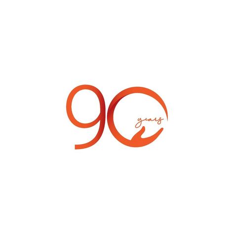 90 Years Anniversary Celebration Number Vector Template Design Illustration Logo Icon 90 Number Logo, 90 Logo Design, Number Vector, Logo Number, Anniversary Logo, Design Number, Illustration Logo, Logo Icon, Vector Template