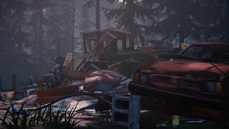 Life Is Strange Screenshots Life Is Strange Screenshots, Junkyard Aesthetic, Max Caulfield, Arcadia Bay, Minecraft Architecture, Life Is Strange, Small Towns, Live Life, Life Is