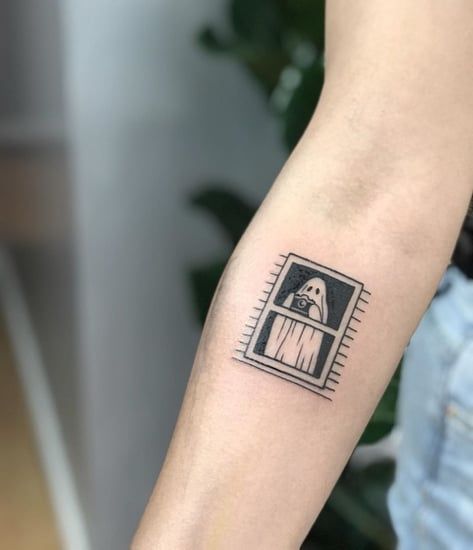 Image Japanese Ghost Tattoo, Japanese Ghost, Camping Tattoo, Story Tattoo, Coffee Tattoos, Ghost Tattoo, Scary Tattoos, Inspiration Tattoo, Tattoos Geometric