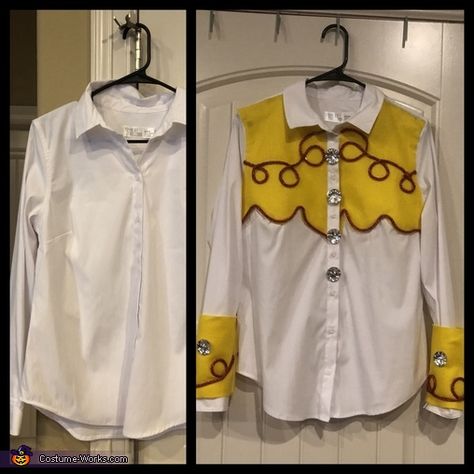 Jessie Toy Story Shirt Diy, Jesse Toy Story Costume Diy, Woody And Jessie Costumes Diy, Jessie Toy Story Costume Woman Diy, Diy Jesse Costume Toy Story, Jesse From Toy Story Costume, Jessy Toy Story Costume Woman, Diy Jessie Toy Story Costume Women, Disfraz Jessie Toy Story