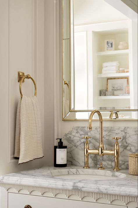 Timeless Bathroom Design, Timeless Bathroom, Marble Tray, Mcgee & Co, Furniture Office, Bathroom Trends, Studio Mcgee, Bathroom Renos, Kids Bathroom