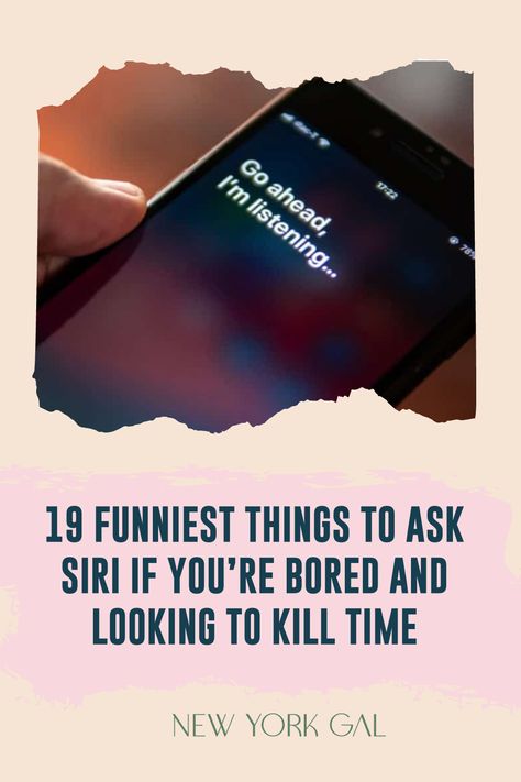 These funny things to ask Siri will help you pass the time with laughs. Things To Never Ask Siri Scary, Never Ask Siri, Siri Funny, Ask Siri, Grammar Nerd, Things To Ask, Things To Ask Siri, Best Riddle, Are You Scared