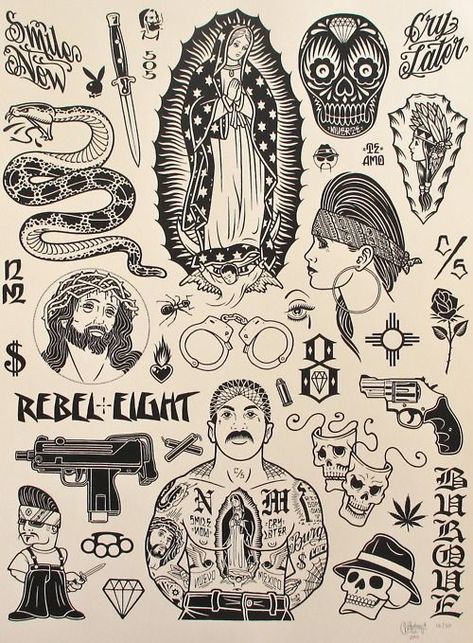 сеанс у @elmagoartem Tato Realis, Flash Art Tattoos, Tato Flash, Mike Giant, Tato Tradisional, Chicanas Tattoo, Russian Tattoo, Gangsta Tattoos, Prison Tattoos