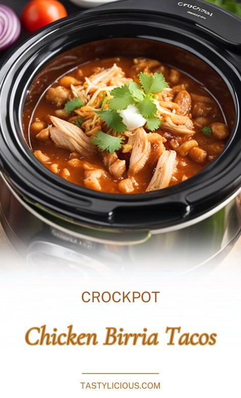 crockpot chicken birria tacos recipe crock pot recipes for chicken crockpot chicken recipe ideas low carb lunch recipe ideas keto chicken recipe ideas family lunch recipe ideas Birria Chicken Tacos Recipe Crockpot, Chicken Birria Tacos Recipe, Birria Chicken, Beef Broth Substitute, Fish Sauce Substitute, Chicken Birria Tacos, Chicken Birria, Lunch Recipe Ideas, Family Lunch Recipes