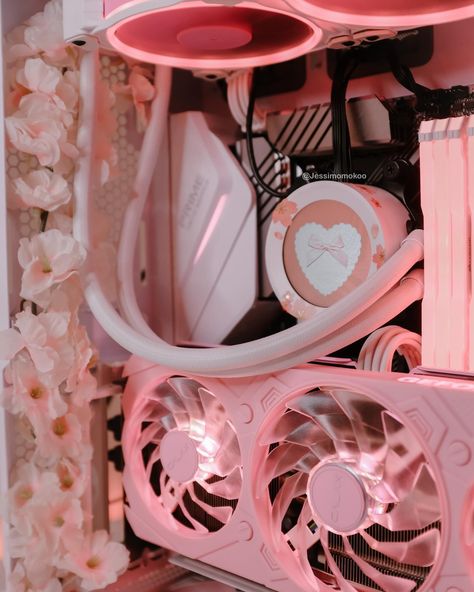 Cherry Blossom PC 🌸 . .⁣ .⁣ #streamer #twitchstream #streamgirl #twitchtv #twitchcommunity #egirl #twitchgirls #gamergirl #gamer #gamergirls #pcgamer #pcgaming #twitch #twitchstreamer #gamingcommunity #twitchgamer #gaming #cute #streaming #twitchgaming #cutesetup #cutegaming #gamingsetup #pcsetup #gamergirlsetup #aestheticgaming #kawaiigaming #pinkaesthetic Pink Streamer Aesthetic, Twitch Streamer Aesthetic, Streamer Aesthetic, Pc Room, Cute Gaming, Pinterest Contest, Twitch Streamer, Dorm Room Inspiration, Cute Office