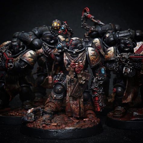 Warhammer Deathwatch, Painting Figurines, 40k Conversions, 40k Warhammer, Warhammer Miniatures, Jason Lee, Grey Knights, Warhammer Figures, Painting Miniatures