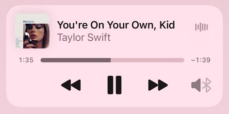 Widget Icon Spotify, Song Widget, Spotify Widget, You're On Your Own Kid, London Boy, Dara Kpop, Pink Girly Things, Taylor Swift Songs, Taylor Swift Lyrics