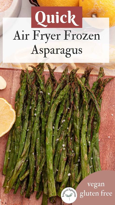 Frozen Asparagus, Easy Asparagus, Best Asparagus Recipe, Asparagus Fries, Air Fryer Recipe, Air Fry Recipes, How To Cook Asparagus, Easy Air Fryer, Air Fryer Dinner Recipes