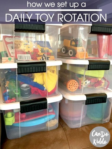 Remodel Hacks, Toy Rotation, Kat Diy, Foto Newborn, Home Daycare, Bedroom Remodel, Toddler Snacks, Toddler Play, Organization Kids