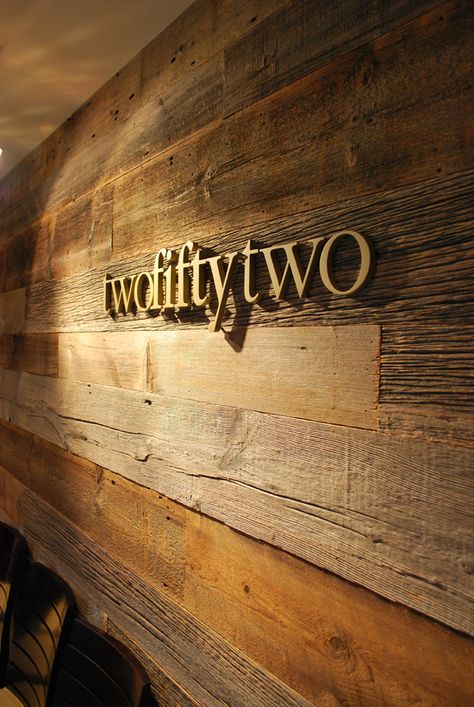 Watercut Lettering on Rustic Wood Background Office Signage, Interior Logo, Logo Wall, Wayfinding Signage, Sign Display, Environmental Design, Environmental Graphics, 3d Logo, Signage Design