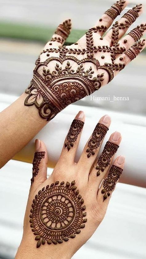 Baby Mehendi, Khafif Designs, Mehendi Style, Minimal Henna, Mehandi Design For Hand, Palm Henna Designs, Arabic Mehendi, Arabic Designs, Cute Henna Designs