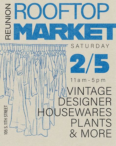 Vintage Market Poster Design, Graphic Design Vintage Poster, Pop Up Flyer Ideas, Modern Retro Poster, Hand Drawn Flyer, Pop Up Flyer Design, Typography Flyer Design, Cool Flyer Design, Pop Up Event Poster