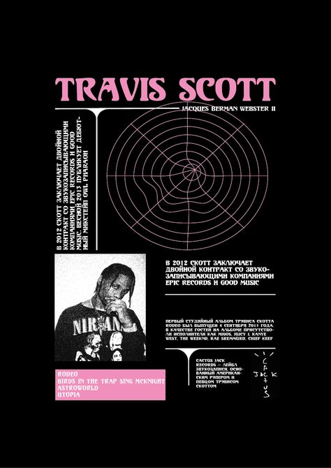 Hip Hop Design Posters, Travis Scott Prints, Hip Hop Graphic Tees, Travis Scott Poster Vintage, Poster Prints Travis Scott, Graphic Design Rappers, Travis Scott Posters For Room, Travis Scott Poster Design, Travis Scott Tshirt Design