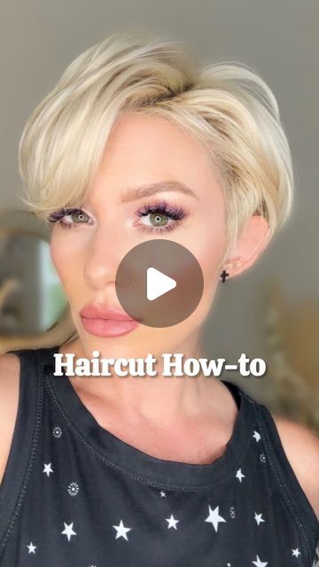 Melissa Smith - Over 40 Hair & Selfcare | Haircut how-to-stacked short bob with a shaved nape & layers for texture. My hair is fine with medium density. Nape shaved with a 3 guard.... | Instagram Above The Ear Bob Haircut, Small Undercut Nape, Shaved Bob Haircut Undercut, Layered Undercut, Over 40 Hair, Shaved Bob, Melissa Smith, Nape Undercut, Tapered Hair