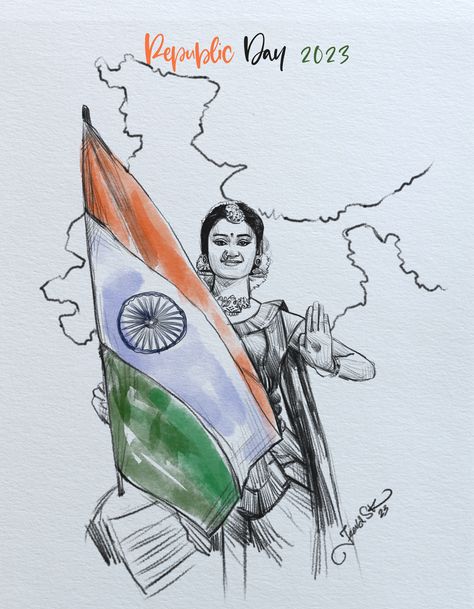 HAPPY REPUBLIC DAY 2023 #HappyNewYear2023 Happy Republic Day 2023, Republic Day Drawing, Republic Day 2023, Happy Republic Day, Republic Day, Book Art Drawings, Pencil Art, Book Art, Art Reference