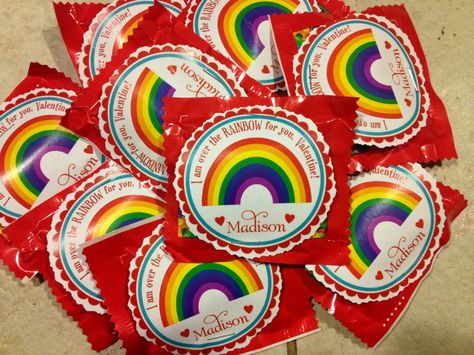 Madison's 2014 - Rainbow & Skittles Valentines! Skittles Valentines Ideas, Skittles Valentines, Rainbow Skittles, Happy Everything, Valentines Ideas, Holiday Food, Over The Rainbow, Holiday Ideas, Holiday Recipes