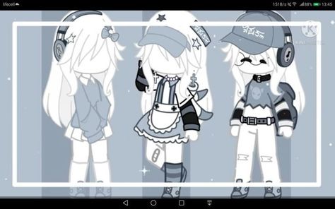 Gacha Life Sleep Outfits, Club Hairstyles, Club Outfit Ideas, Club Life, Club Design, Kawaii Drawings, Drawing Base, Drawing Reference Poses, Character Outfits