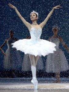 Yuan Yuan Tan as the Snow Queen in Helgi Tomasson's Nutcracker. San Francisco Ballet Nutcracker Ballet Costumes, Dance Outfits Ballet, Nutcracker Costumes, San Francisco Ballet, Music Box Ballerina, Dance Photography Poses, Ballet Performances, Ballet Poses, Queen Costume