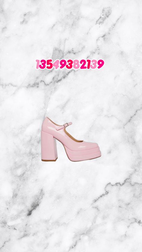 Cat Decals Bloxburg, Bloxburg Shoe Decal Codes, Bloxburg Shoes, Shoe Codes, 1900s Aesthetic, Baby Heels, Sleepover Snacks, Cute Baddie Outfits, Blocksburg Outfit Codes￼