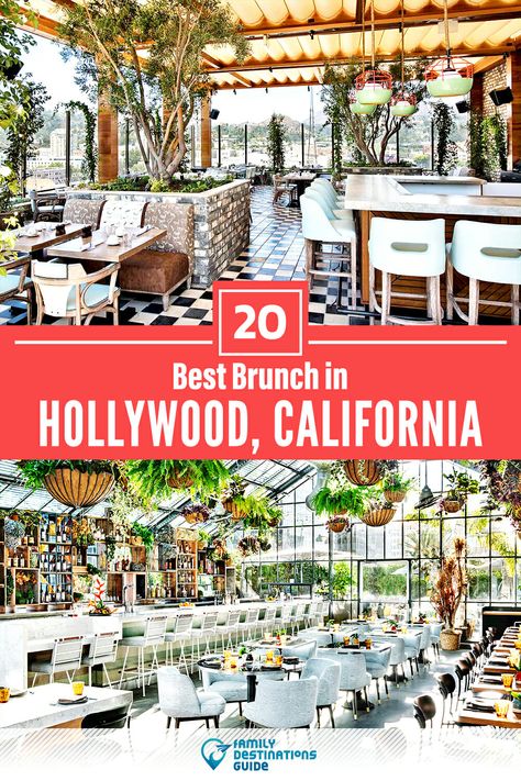 La Weekend Trip, Brunch Los Angeles, Tea Party Food Ideas, Los Angeles Itinerary, Restaurants For Birthdays, Hollywood Restaurants, East Hollywood, Best Restaurants In La, Board Recipes