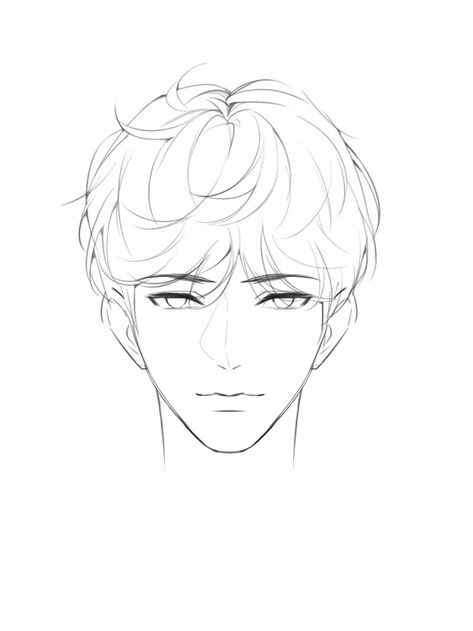 Different Hairstyles Drawing Men Hair, Webtoon Face Drawing, Men’s Face Drawing, Slickback Hairstyle Men Drawing, Hairstyle Drawing Reference Male, Mens Hair Reference, Man Hair Sketch, Drawing Reference Hair Male, Male Face Sketch Reference