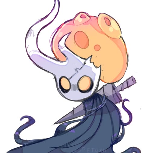 Hollow Knight Character Art, How To Draw Hollow Knight, Hollow Knight Lost Kin, Lost Kin Hollow Knight, Broken Vessel Hollow Knight, Hollow Knight Pfp, Hollow Knight Art, Broken Vessel, Beautiful Spine Tattoos