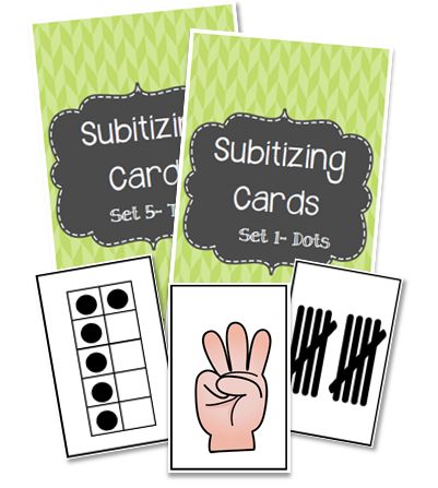 Subitizing Kindergarten, Subitizing Cards, Subitizing Activities, Daily 3 Math, Kindergarten Freebies, Math Number Sense, Prek Math, Math Intervention, Math Center Activities