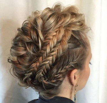 Braid Updo Hairstyles, Braided Mohawk, Braided Mohawk Hairstyles, Braid Updo, Wedding Hairstyles For Medium Hair, Braids For Black, Mohawk Braid, Cute Braided Hairstyles, Mohawk Hairstyles