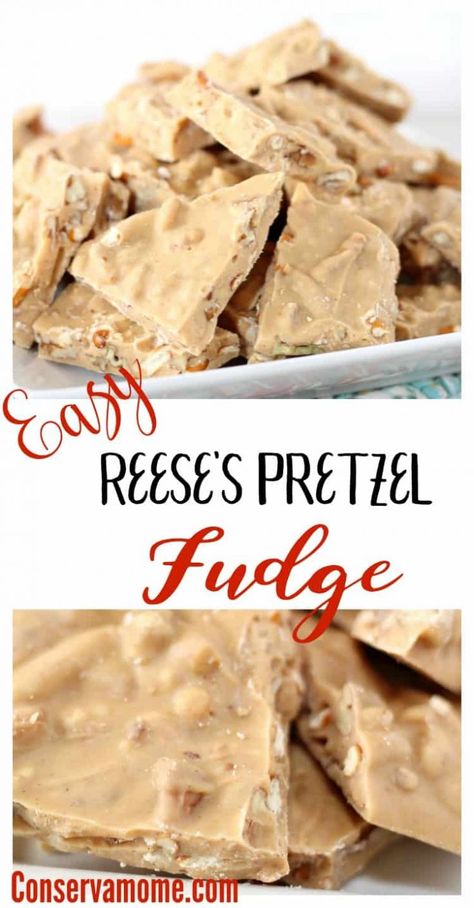 If you're a fan of Reese's & Pretzels than do I have a delicious recipe for you! Check out this Easy Reese's Pretzel Fudge that will be a hit whenever you make it. Pretzel Fudge, Fudge Recipes Easy, Colorful Clothes, Butter Fudge, Candy Recipes Homemade, Christmas Candy Recipes, Peanut Butter Fudge, Homemade Candies, Fudge Recipes